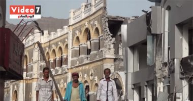 فيديو.. كيف دمر الحوثى المعالم الدينية وهربوا الآثار لطمس تاريخ اليمن