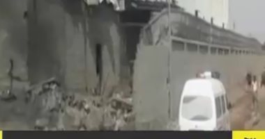 فيديو.. اللقطات الأولى لموقع مقتل القيادى الحوثى صالح الصماد