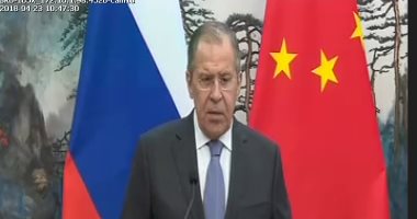 وزير الخارجية الروسى: مزاعم استخدام أسلحة كيمائية بدوما مسرحية استفزازية