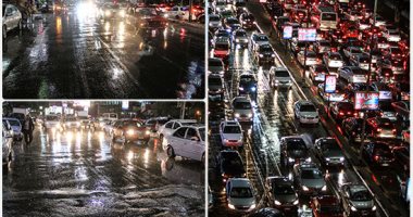 سقوط أمطار مصحوبة ببرق ورعد فى مناطق متفرقة من القاهرة والجيزة