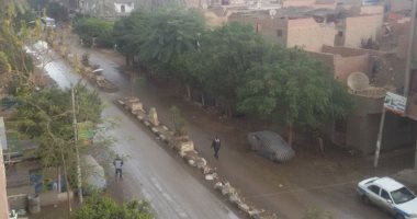 أمطار ورعد وانقطاع للتيار الكهربائى بمحافظة بنى سويف