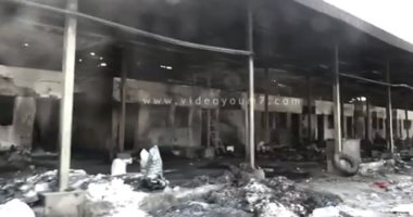 فيديو.. حريق سوق العبور حرق البضائع وقلوب أصحابها والإهمال سيد الأدلة