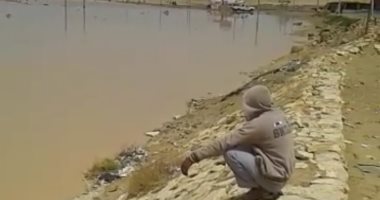 فيديو وصور.. سيول وسط سيناء تملأ سد "الكرم" وتروى 400 فدان