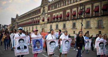 صور.. مظاهرات فى المكسيك بعد مرور 43 شهرا على مقتل أكثر من أربعين طالبا