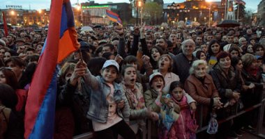 الآلاف يتظاهرون ضد حكومة أرمينيا فى ثانى أكبر مدن البلاد