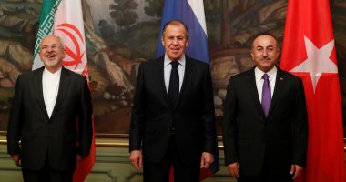صور.. وزراء خارجية روسيا وإيران وتركيا ينهون اجتماعهم فى موسكو 