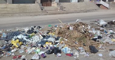شكوى من انتشار أكوام القمامة بقرية طناش فى الجيزة