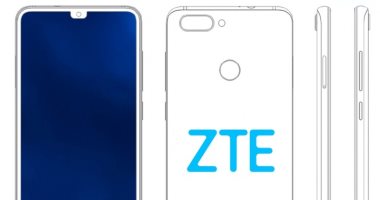 براءة اختراع لـ ZTE  تكشف عن تصميم جديد لهواتفها المقبلة