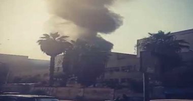 السيطرة على حريق نشب بجوار سور جامعة الأزهر فى أسيوط دون خسائر 