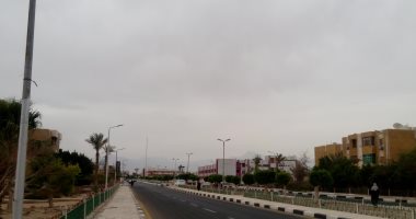 أمطار متوسطة وغيوم ورياح محملة بالرمال تغطى معظم مدن جنوب سيناء