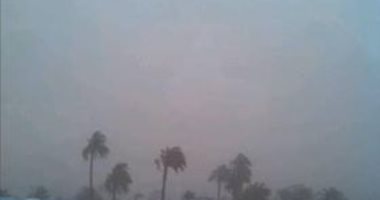 قارئ يشارك بصور العاصفة الترابية فى الأقصر