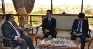 أسامة هيكل يستقبل سفير كوريا الجنوبية بالقاهرة