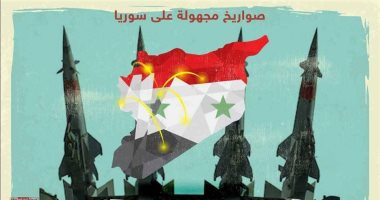 إنفوجراف.. تعرف على مواقع الغارات المجهولة ضد سوريا والخسائر الناتجة عنها