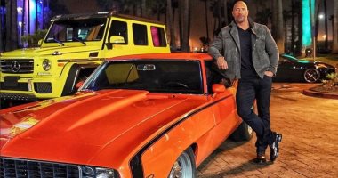 سيبك من افلامه واتفرج على عربياته.. جولة بـ"جراج" The Rock فى عيد ميلاده