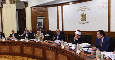 بدء اجتماع الحكومة الأسبوعى برئاسة شريف إسماعيل لمتابعة عدد من الملفات - صور