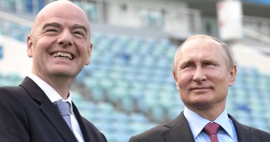 صور.. بوتين يشرف على استعدادات الملاعب الروسية لتنظيم بطولة كأس العالم 