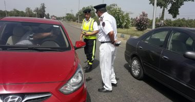 القبض على 6  سائقين من متعاطى المخدرات فى حملة مرورية بالإسماعيلية