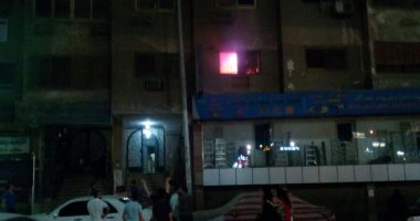 قارئة تشارك بصور لاشتعال النيران داخل شقة بشارع فيصل
