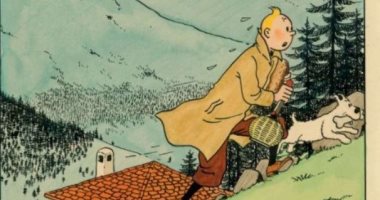 بيع رسومات قصص "تان تان" المصورة بمليون يورو فى مزاد بفرنسا