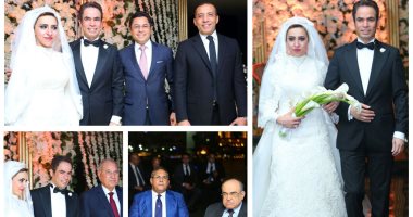 صور.. رجال السياسة والصحافة والإعلام يحتفلون بزفاف أحمد المسلمانى
