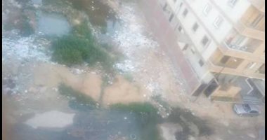 شكوى من انتشار مياه الصرف الصحى بشارع أسامة الفقى بحدائق الأهرام