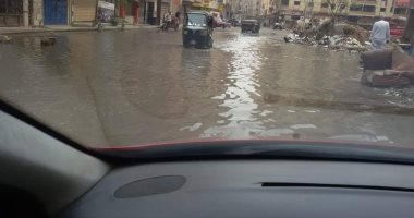 شكوى من غرق شارع عمرو بن العاص بفيصل فى مياه الصرف الصحى