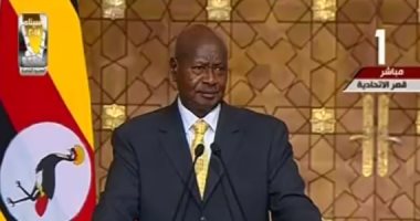 فيديو.. رئيس أوغندا: نأمل أن تعود طرق النقل بنهر النيل بعدما قطعتها الحروب والصراعات