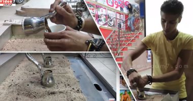 فيديو.. لأصحاب المزاج.. طريقة عمل القهوة على الرمالة