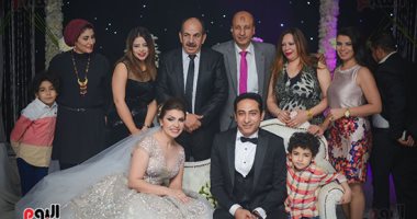 صور.. سعد الصغير و"سبايسى ميكس" يشعلان حفل زفاف محمد حسين وأسماء سمير