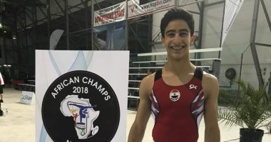 محمد منتصر يتأهل إلى أولمبياد الشباب للجمباز الفنى