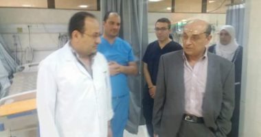 رئيس تأمين صحى الدلتا يتفقد مستشفى المنصورة