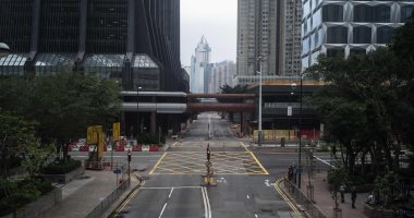صور..إغلاق شوارع بهونج كونج عقب العثور على قنبلة من مخلفات الحرب العالمية