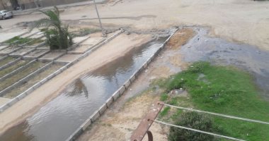 شكوى من غرق المنطقة الرابعة بمدينة السادات في مياه الصرف الصحى