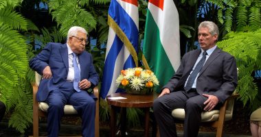 صور.. رئيس كوبا يؤكد لأبو مازن تأييد بلاده لإقامة دولة فلسطينية