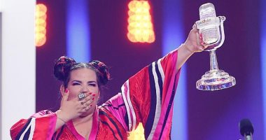مطربة إسرائيلية تفوز بجائزة يوروفيجن فى لشبونة بأغنية عن التحرش الجنسى