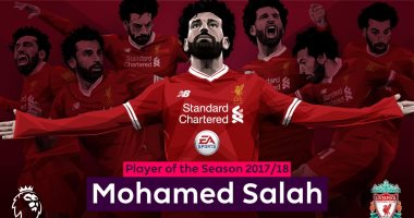 محمد صلاح أفضل لاعب فى الدورى الانجليزى رسميا