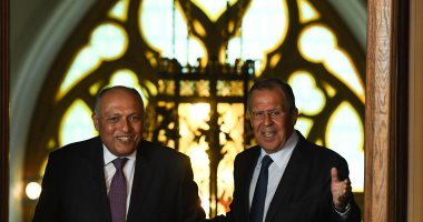 وزيرا خارجية مصر وروسيا يبحثان سُبل الدفع بالحل السياسى للأزمة السورية 201805140255385538.j