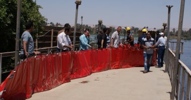 صور.. "مياه الشرب" بالأقصر تنفذ سيناريو التعامل مع الملوثات بمياه نهر النيل
