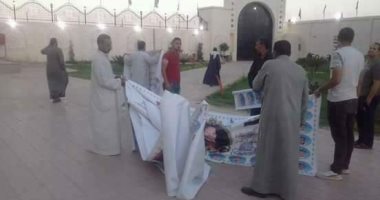 صور.. كنيسة العور بسمالوط تستعد لاستقبال رفات شهداء ليبيا