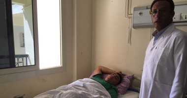 وصول أول مصاب فلسطينى فى أحداث غزة لمستشفى العريش العام