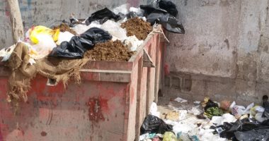 قارئ يشكو من تراكم أكوام القمامة أمام مستشفى الحامول العام بكفر الشيخ