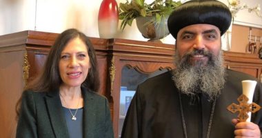 قنصل مصر بباريس تتلقى تهنئة من أسقف الكنائس الأرثوذكسية بمناسبة شهر رمضان