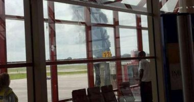 صور.. تحطم طائرة كوبية "بيونج 737" بعد إقلاعها من مطار هافانا الدولى 