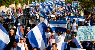 صور.. تجدد الاحتجاجات فى نيكاراجوا ضد رئيس البلاد