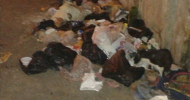 انتشار القمامة يثير غضب أهالى منطقة مساكن عثمان فى عين شمس بالقاهرة