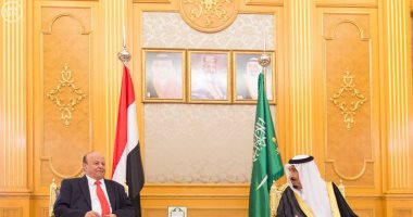 خادم الحرمين الشريفين وولى العهد يهنئان رئيس اليمن بمناسبة العيد الوطنى