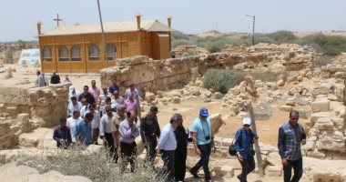 صور.. تحركات دولية لإنقاذ منطقة "أبو مينا" الأثرية بالإسكندرية 