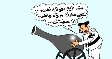 موجة الحر و"العطش" فى نهار رمضان بكاريكاتير اليوم السابع