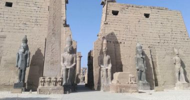 25 صورة تبرز عظمة وشموخ قدماء المصريين فى مقصورات معبد الأقصر
