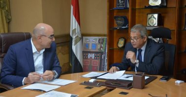 وزير الرياضة يلتقى بالمهندس هشام نصر رئيس الاتحاد المصرى لكرة اليد